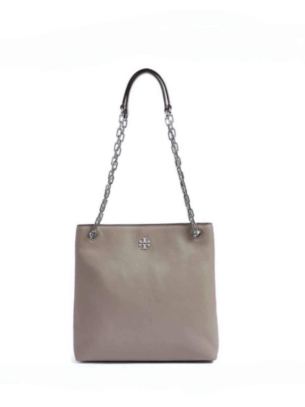 Tory Burch Frida Bag Shoulder / Crossbody / Handbag W/ Elegant Silver Chain